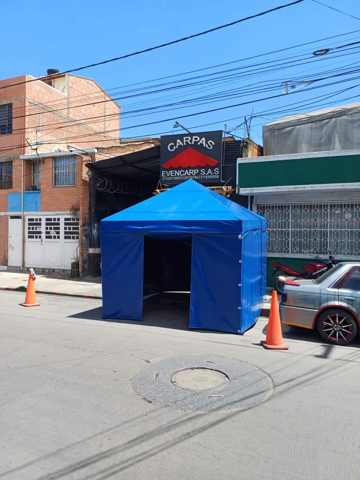 Carpa piramidal 1