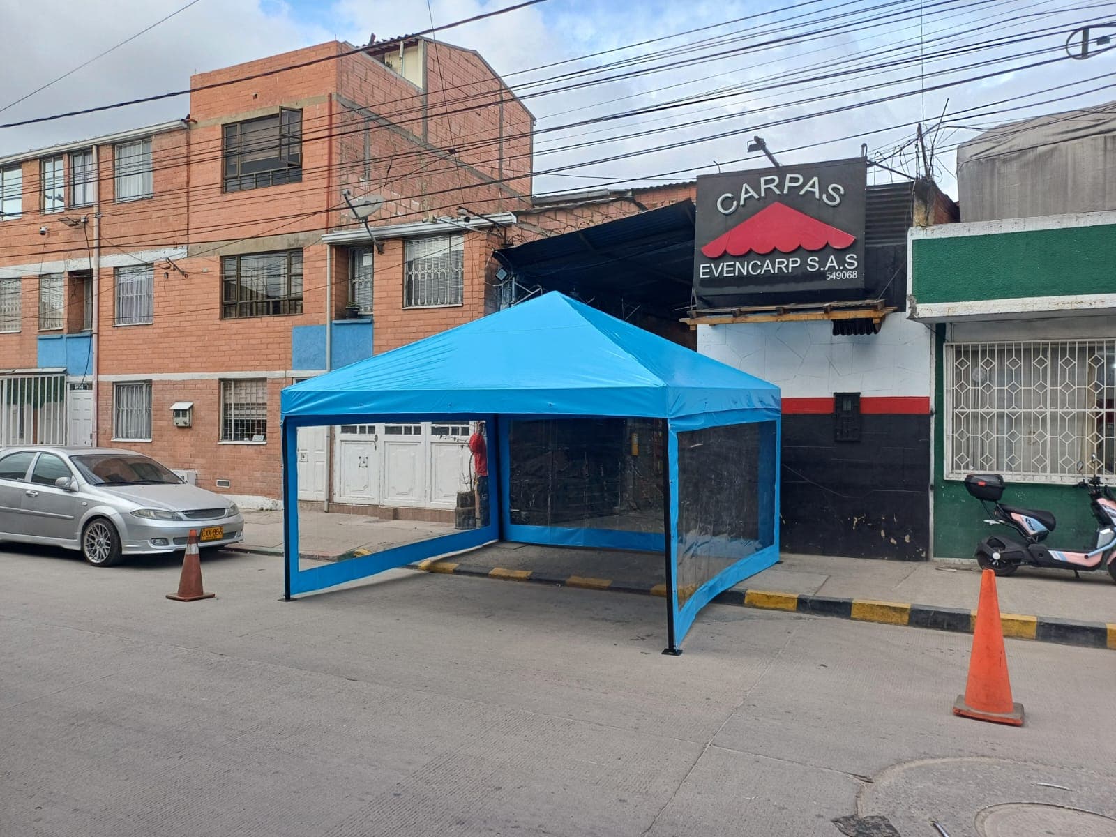 Carpa piramidal 5