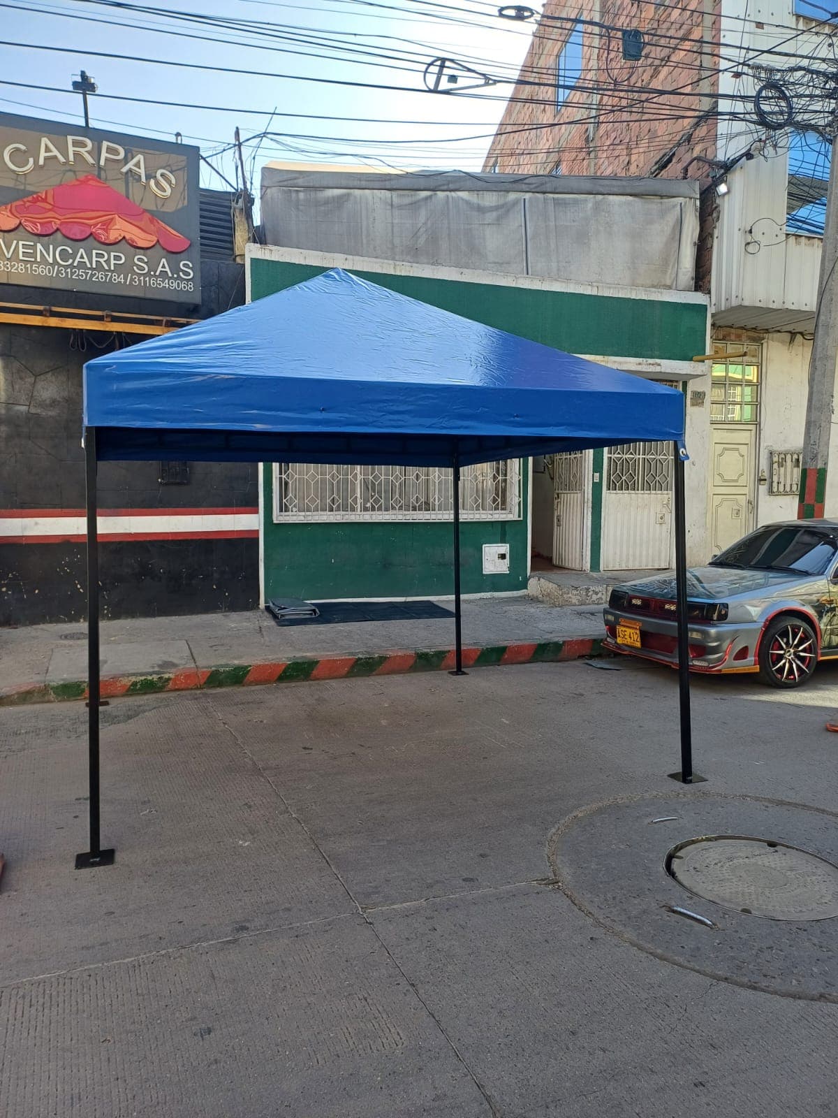 Carpa piramidal 7