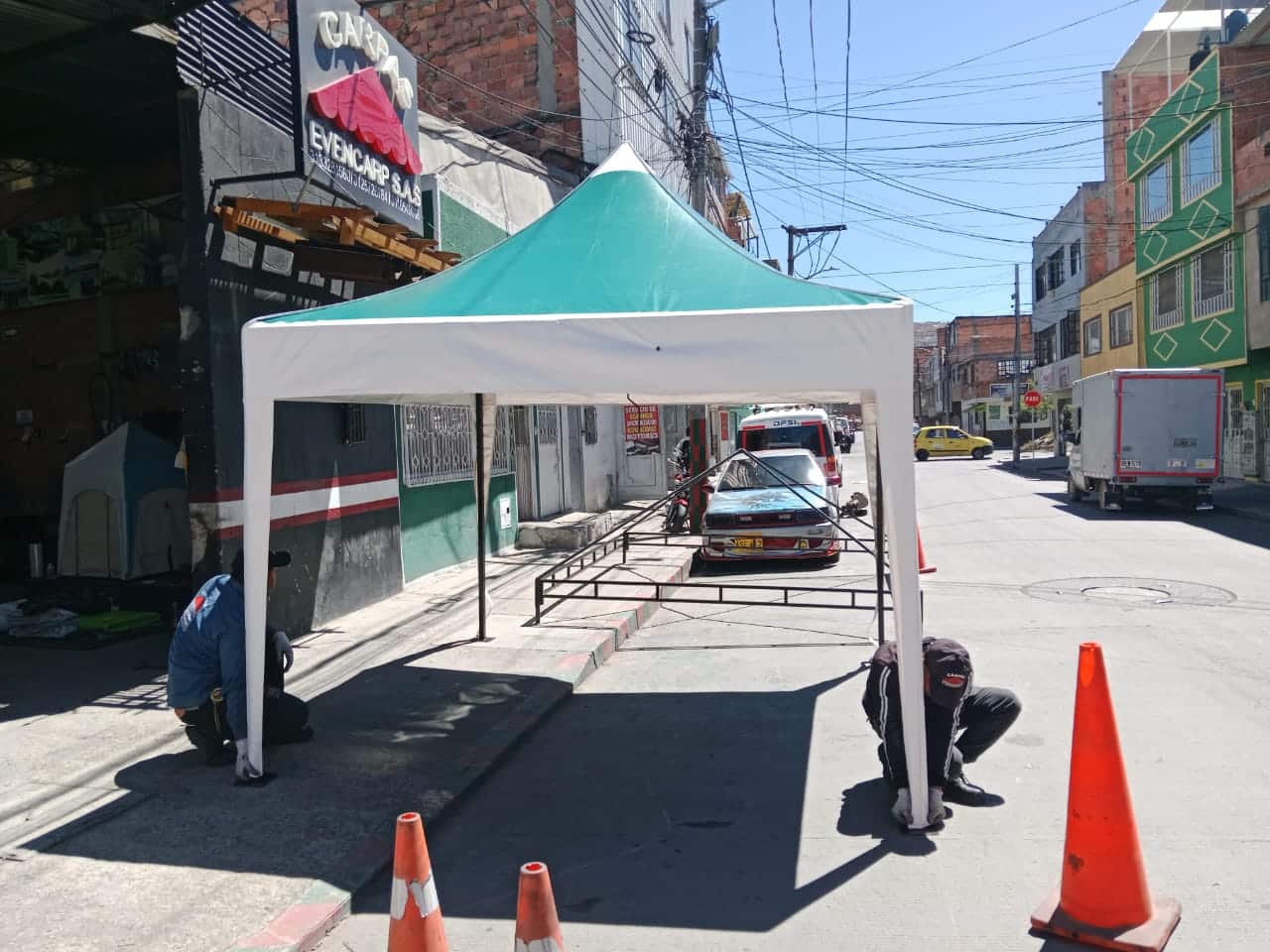 Carpa piramidal 9